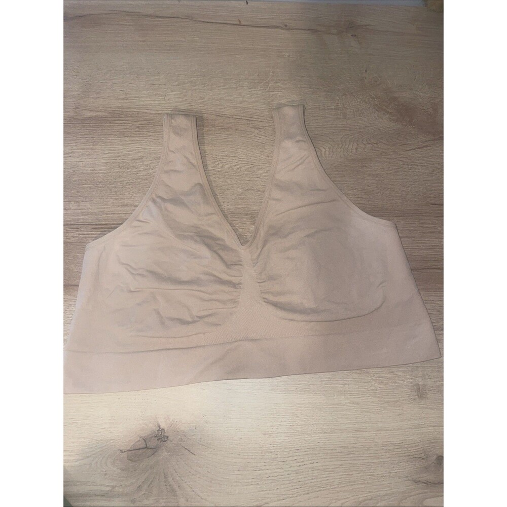 Hanes Just My Size Women's Pure Comfort Seamless Bralette Size 4X #MJ1263